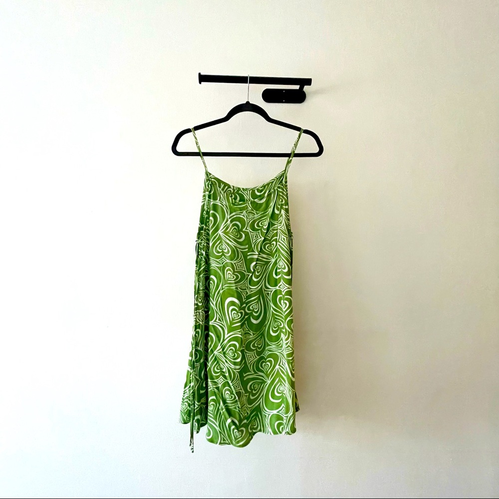 Lisa Says Gah Green Mini Dress, Size S